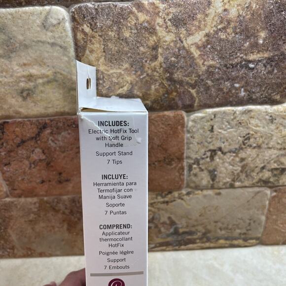 Swarovski Create Your Style Hotfix Crystal Tool 7 Tips On/Off Button Jewelry - Picture 3 of 6